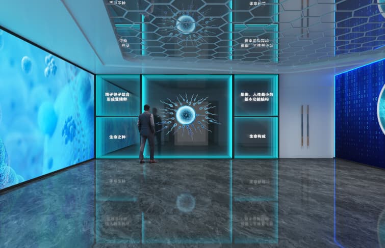 同佳國際健康細(xì)胞科普展廳設(shè)計(jì)